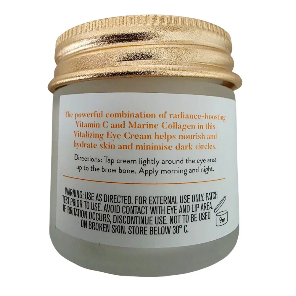 LANOCRÈME Vitamin C‎ & Collagen Vitalizing Eye Cream New Zealand Made 1 oz NIB